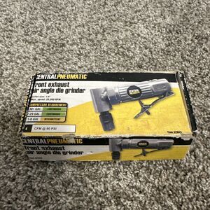 Central Pneumatic Front Exhaust Air Angle Die Grinder Item #52848, 90 PSI